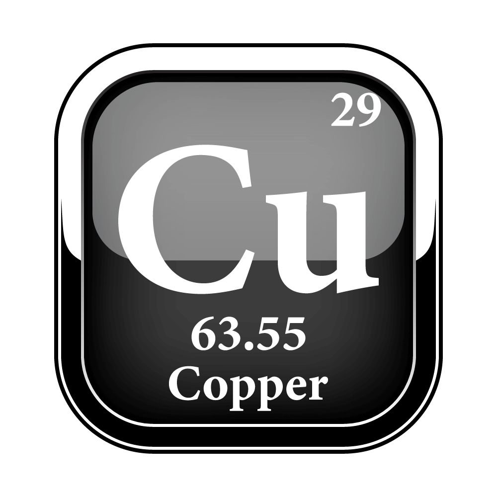 Scientific symbol for Copper