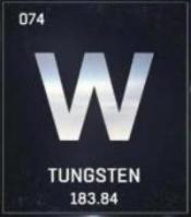 Tungsten product icon. 