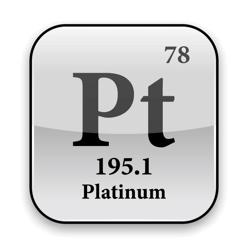 Platinum product icon.