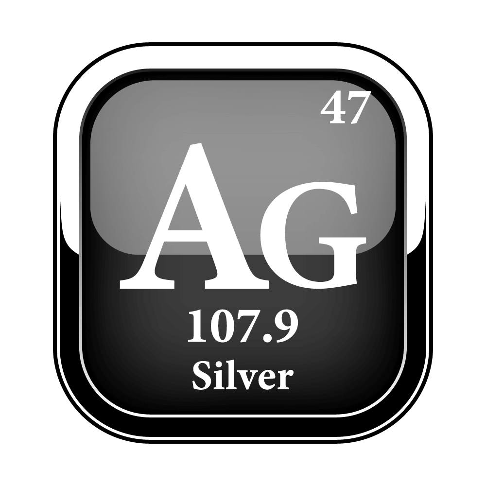 Silver Periodic Chart Icon